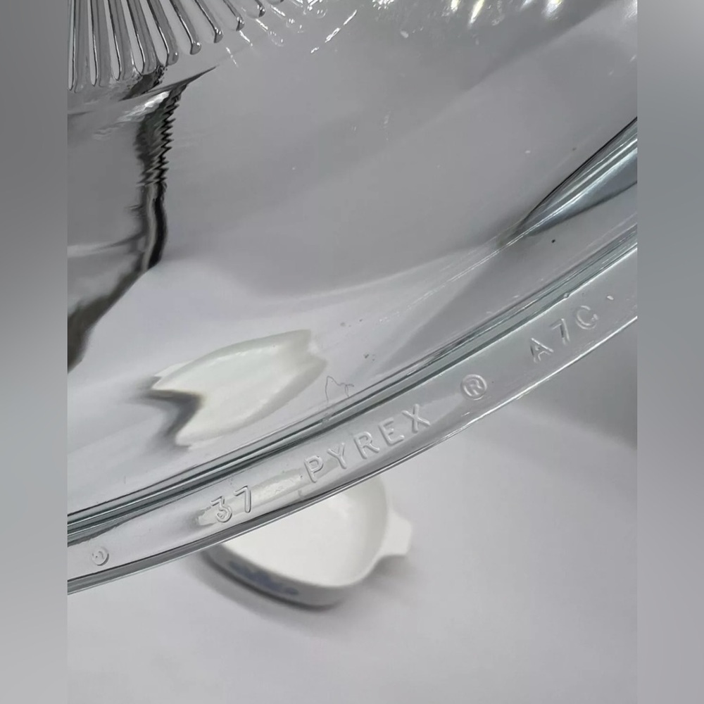 RARE 1 Quart Corning Ware P-1-B - Ribbed 37 Pyrex A 7C A Lid EXCELLENT CONDITION - Picture 12 of 15